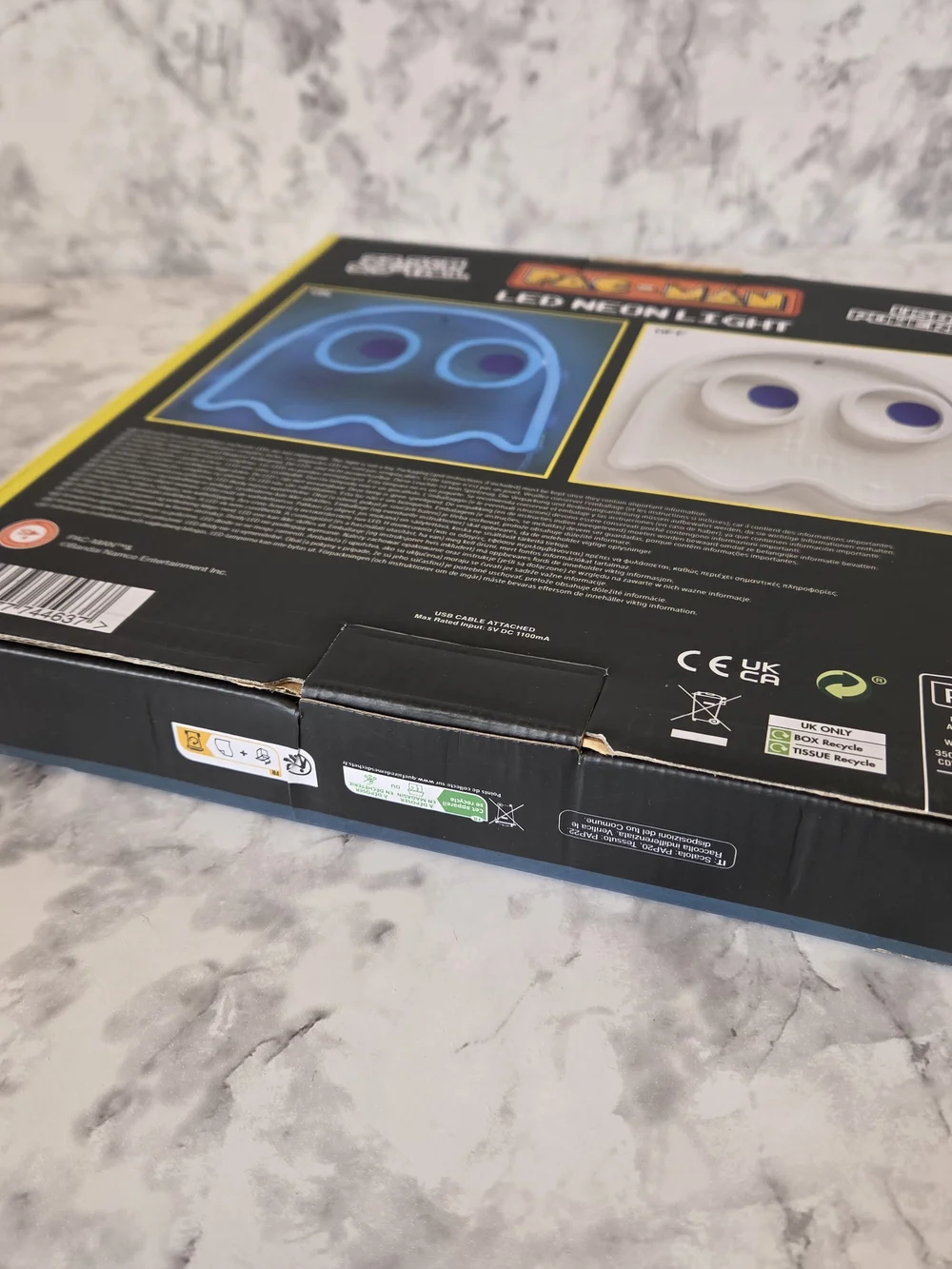 Pac-Man Blue Ghost LED Neon Light - NIB